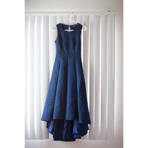 Lulu’s high low navy formal dress (never worn)